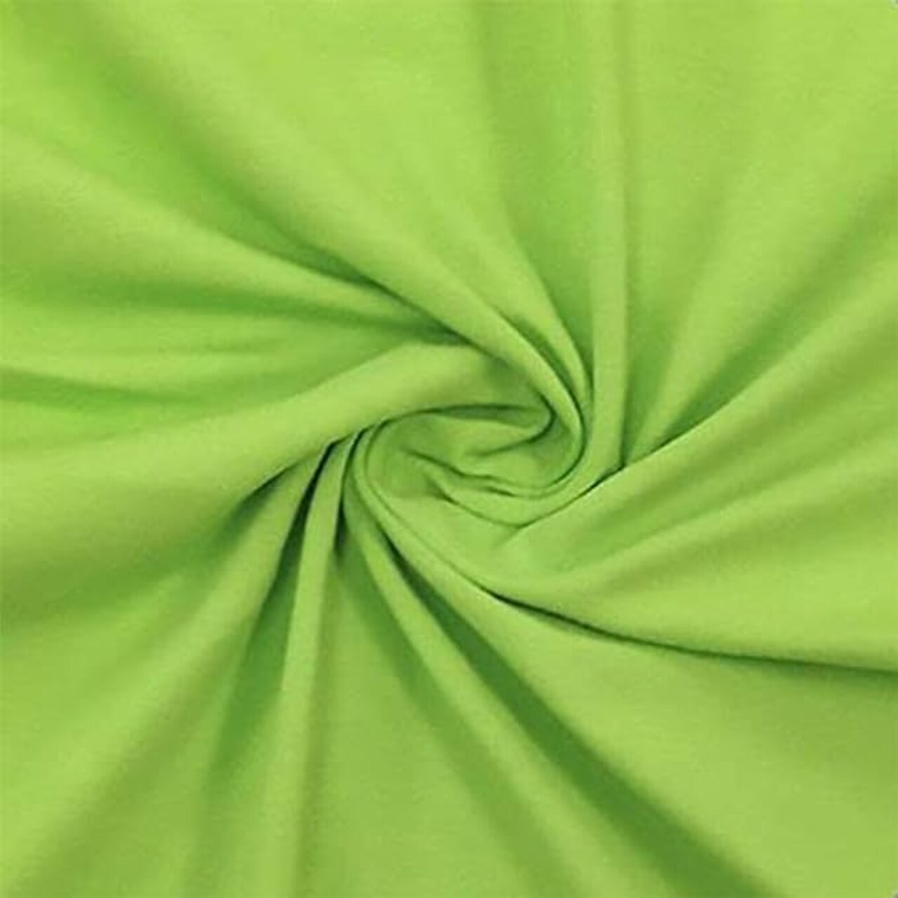 FabricLA 12oz Cotton Spandex Jersey Knit Fabric by The Yard - 60" inches Wide - Ultra Soft 4 Way Stretch Knit Fabric for Clothing
